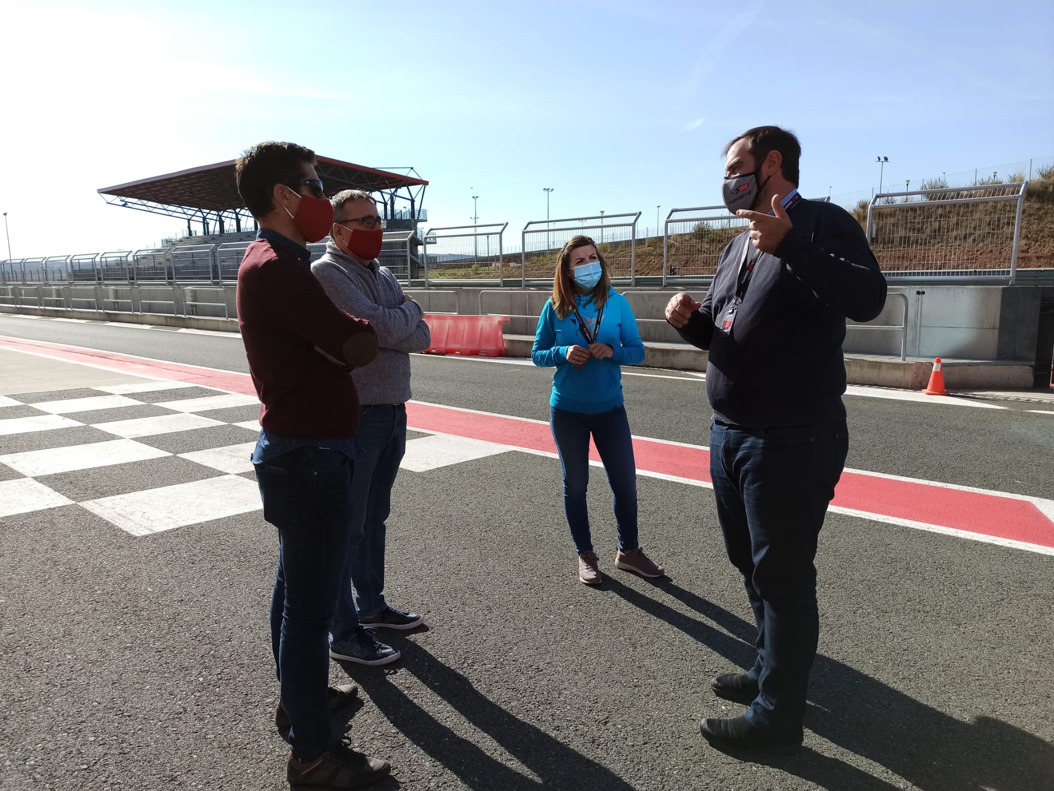 visita al circuito de navarra